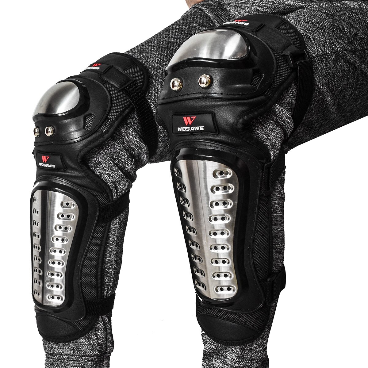 Wosawe mtb motorcykel knæpude downhill beskyttelsesudstyr beskyttelsesudstyr hard shell motocross snowboard rulle hockey albue krop beskytter: Bc341