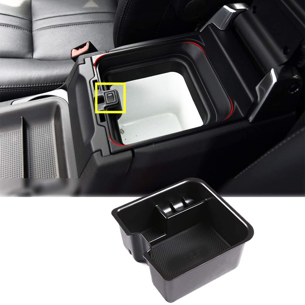 for Land Rover Discover Discovery 4 LR4 - Accessories Door Side Storage Box Handle Pocket Armrest Phone Container Tray: Center A Style