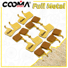 MTB Fahrrad Disc Bremsbeläge Für Magura MT5 MT7 Disc Bremse, 4 Pairs, Gold Voll Metall