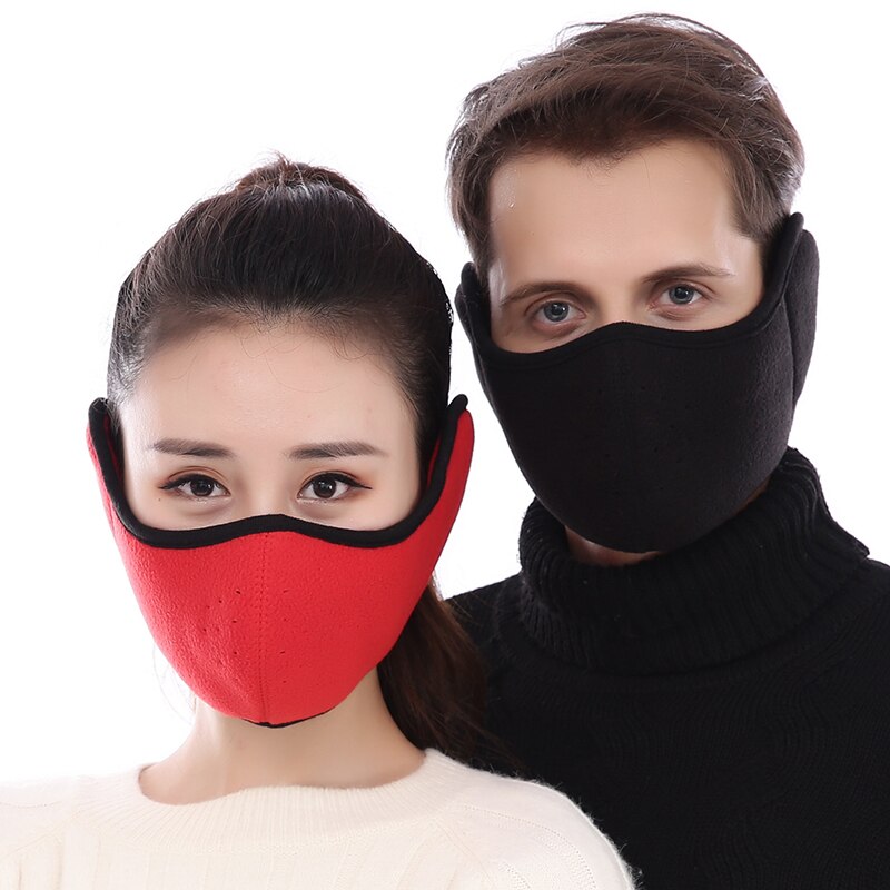 Hiver Thermique Masque Épaissir Polaire Coupe-Vent Hautement Respirant Hommes Femmes Ski Cyclisme Accessoires de Sport En Plein Air