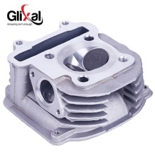 Glixal GY6 180cc Chinese Scooter 61mm High Performance Cylinder Head Assy with Valves 4T 157QMJ ATV Go Kart Buggy Moped Quad
