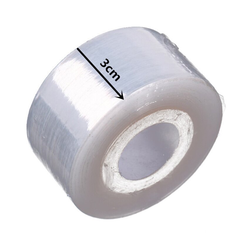 Cinta de injerto de PE ecológica, 30MM x 120M, autoadhesiva, estirable, suministros de injerto para plántulas de árboles de jardín: Default Title