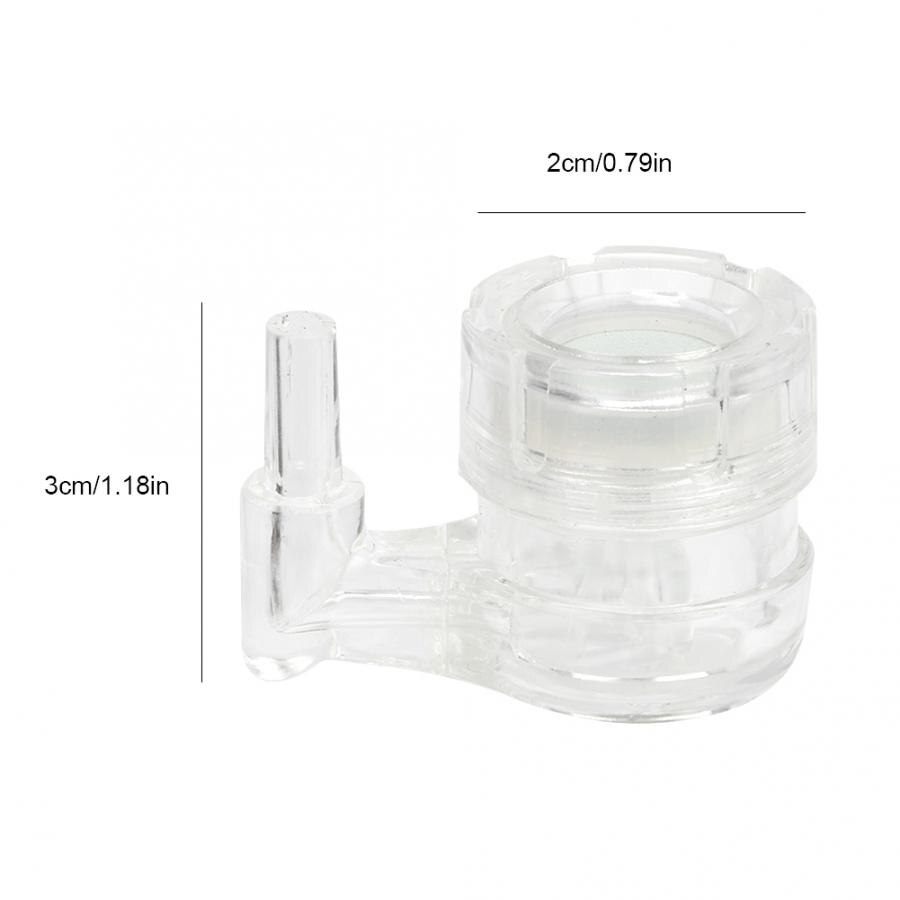 Akvarium  co2 diffusor glastank regulator  co2 atomizer med keramiska skiva sugkoppar för akvarium
