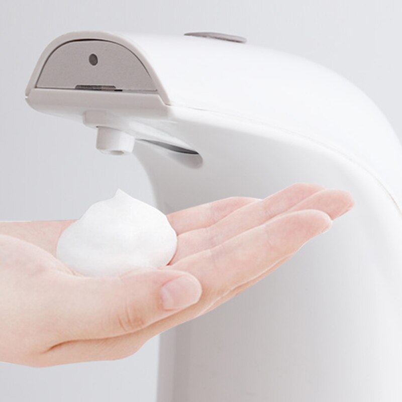 Distributeur de savon de toilette intelligent avec détecteur de mouvement infrarouge, pompe portable, automatique, sans contact, pour salle de bain, maison, cuisine