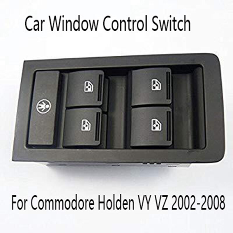 Car Window Control Switch Electric Power Window Switch 92111628 for Commodore Holden VY VZ 2002: Default Title