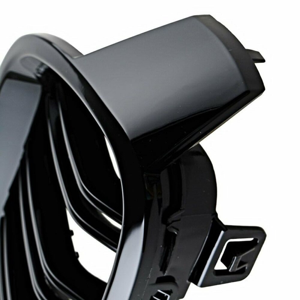 Voor bmw  f30 f31 3 serie auto front grille glanzend zwart dubbele lijn links zwarte sticker