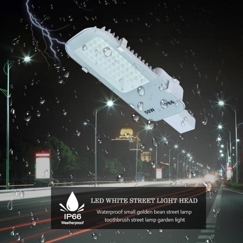 30/50W LED Road Street Head Light Aluminum Waterproof 85-265V Motion Sensor Led Lights Garden Outdoor Yard Lamp