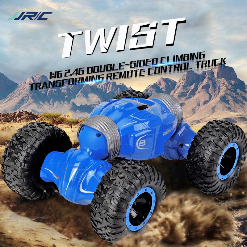 JJRC Q70 1:16 2,4 GHz 4WD Wüste Straße hoch Geschwindigkeit Klettern 3 Batterien Radio Kontrolle RC Auto Fernbedienung Fahrzeug Modell