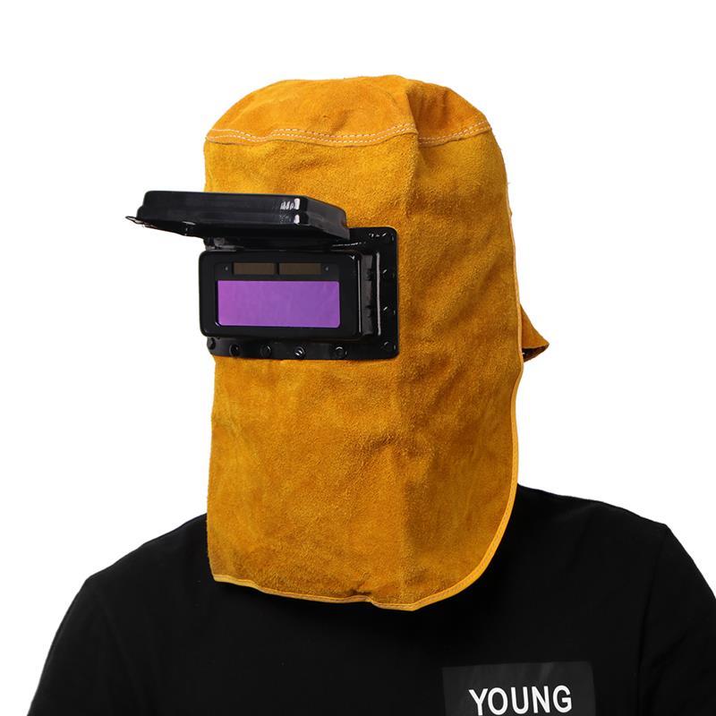 Solar Automatic Dimming Photoelectric Welding Mask Head-Mounted Argon Arc Welding Cap Welding Protective Helmet