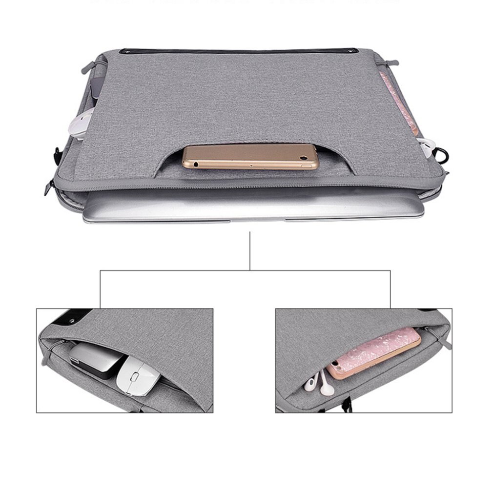 Portable/shoulder Advanced Durable Notebook Case Multi-purpose Computer Bag For Xiaomi/Apple/Mac/Huawei Laptop Bag