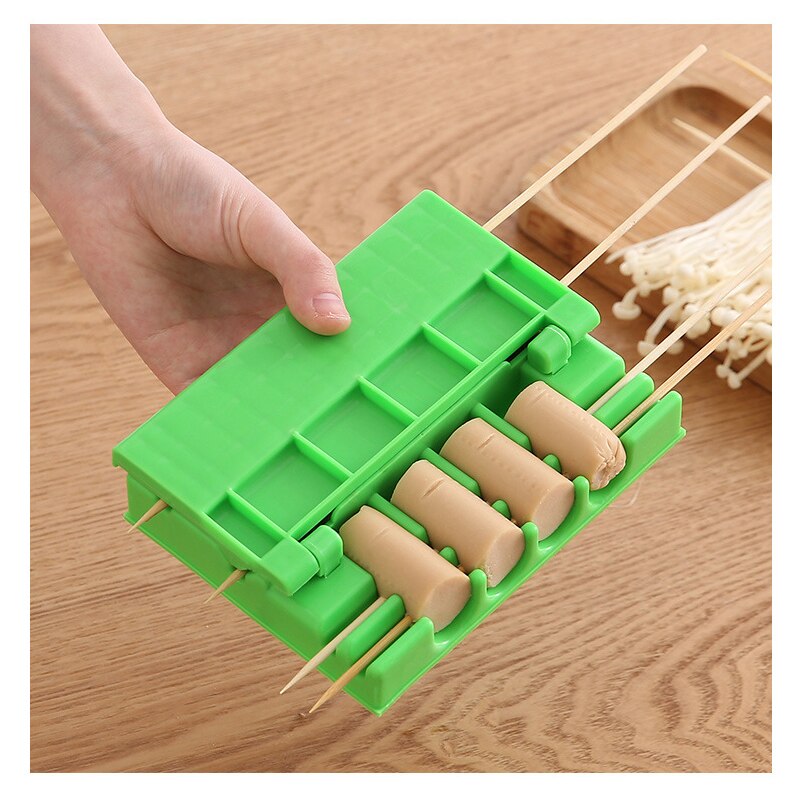 Piknik bbq nopeasti varraskone kulumisnarun esine lampaan shashlik varraskone naudanliha sianlihan valmistaja bbq työkalut tarvikkeet