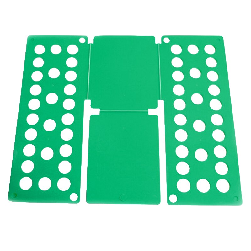 Fold Easy T Shirt Magic Lazy Clothes Folding Board Closet Organizer Adult Kids Tshirt Clothing Folder Organizer Laundry Storage: Green