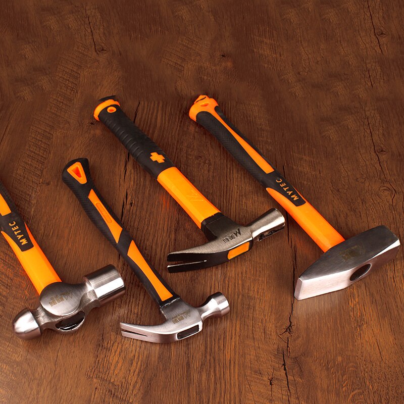 Hammer claw hammer one fitter's hammer multi-function hammer hammer round head small nail hammer woodworking tools household fla