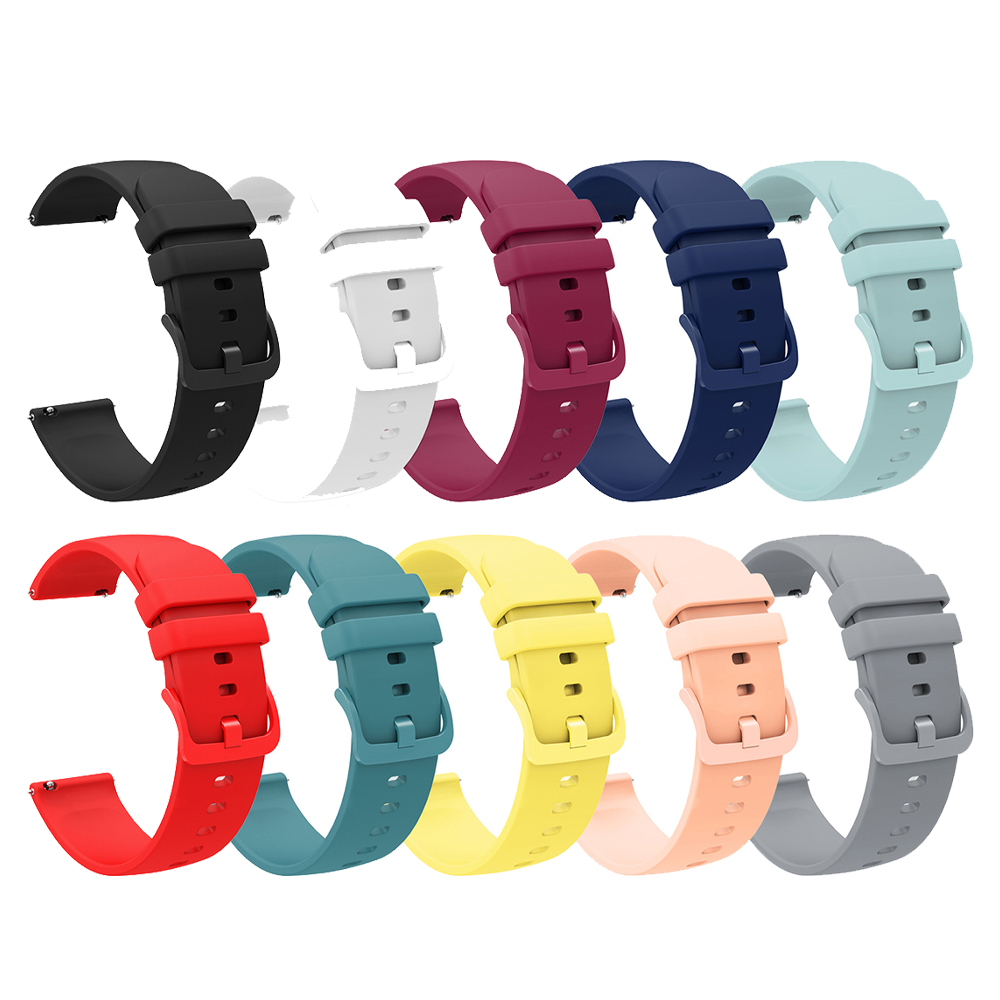 Correa de silicona suave de 22mm para Realme Watch 3 2 S Pro, accesorios para pulsera de reloj inteligente Realme Watch3 Watch2 pro 3pro
