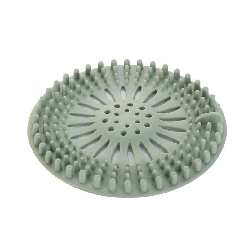 Filtro de Desagüe de Suelo - Tapón de Pelo para Fregadero - Anti-Obstrucción - PP: Verde