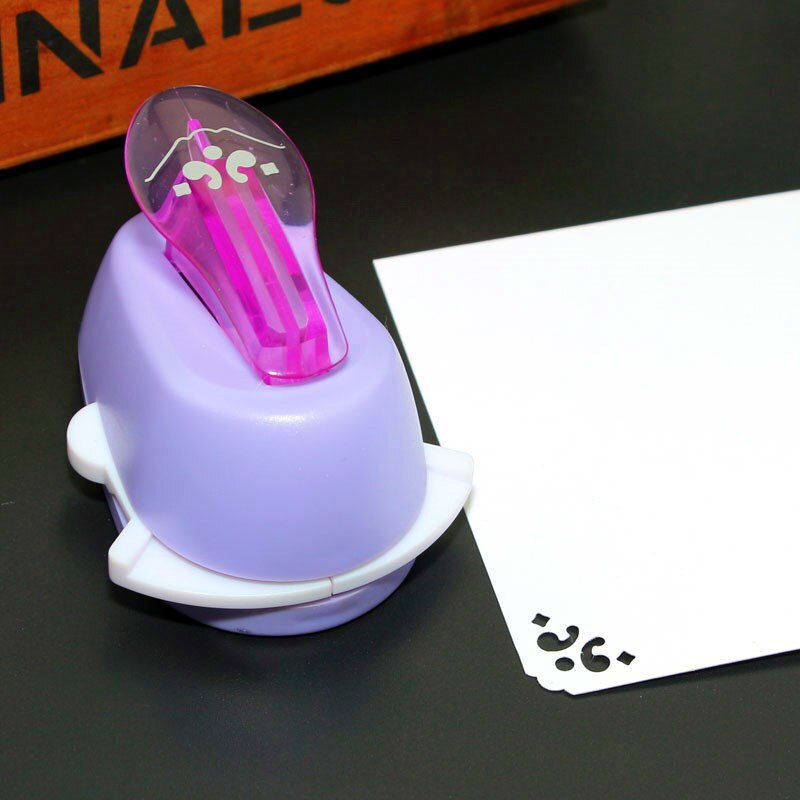 DIY Embossing Machine Scrapbook Puncher Memorial Book Card Right Angle/Lace Flower Puncher Craft Making Tools