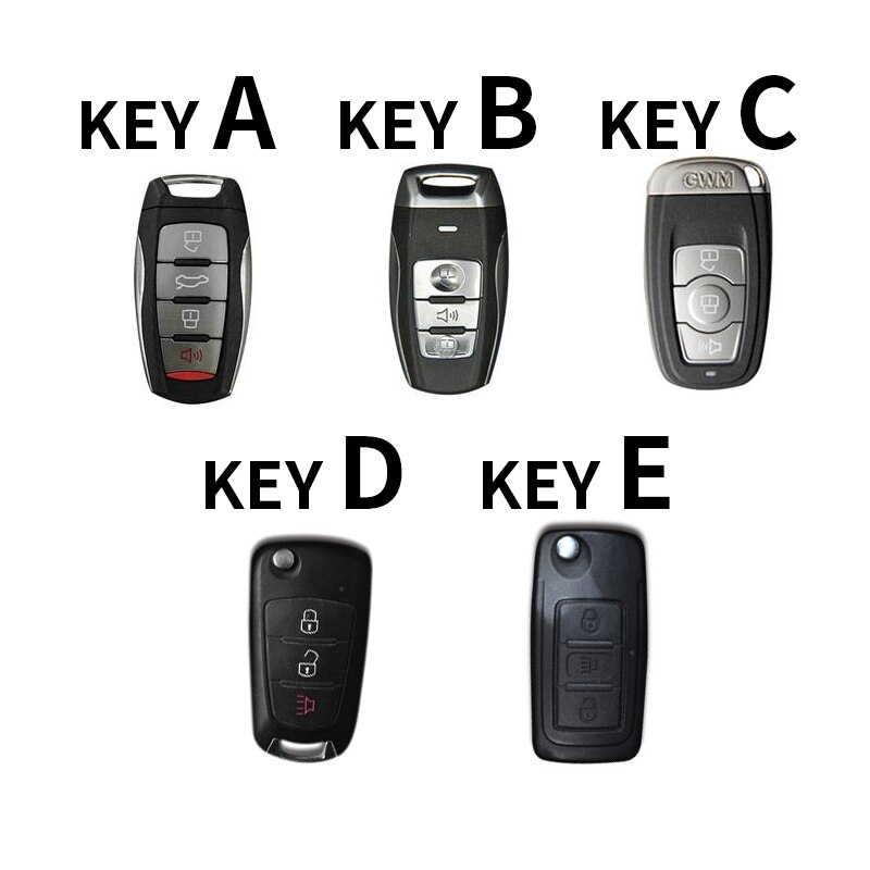 Metal leather Car Key Shell Cover Case keychain For Great Wall HAVAL H1 H2 H3 H5 H6 H7 H8 H9 M4 M6 Concept COUPE F7x SC C30 C50