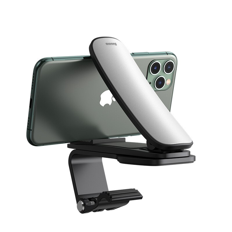 Baseus Dashboard Supporto Del Telefono Dell'automobile Per il iPhone 11 Pro XS Max Xr 6s di Clip Universale del Supporto Dell'automobile Del Supporto Del Basamento per Xiaomi Samsung Huawei: Silver