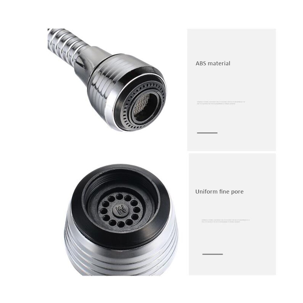 Kitchen Faucet Water Saving High Pressure Nozzle Tap Adapter Bathroom Sink Spray Bathroom Shower Rotatable Accessories #20