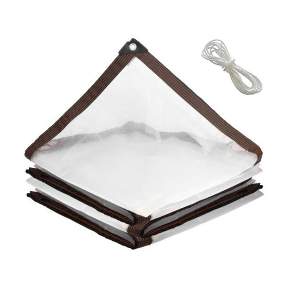 Plastic Film Rainproof Cloth Sun Shade Garden Shed Waterproof Tarpaulin For Cold Protection Meaty Thermal Insulation Cover