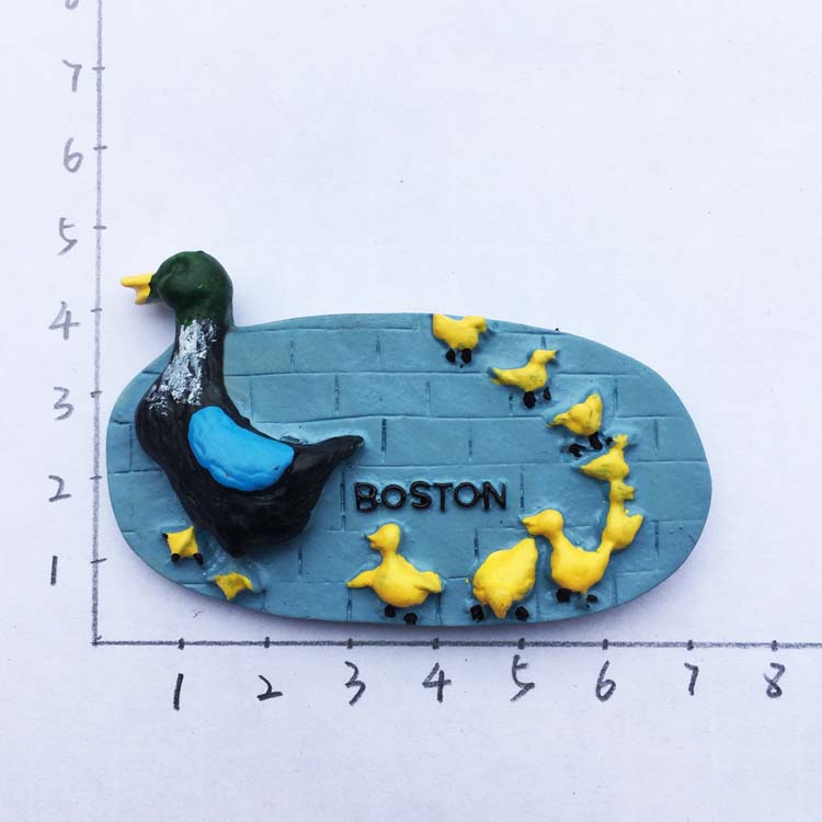 York USA 3D Fridge Magnets Tourism Souvenir Refrigerator Magnetic Sticker Collection Handicraft: AUS21120015