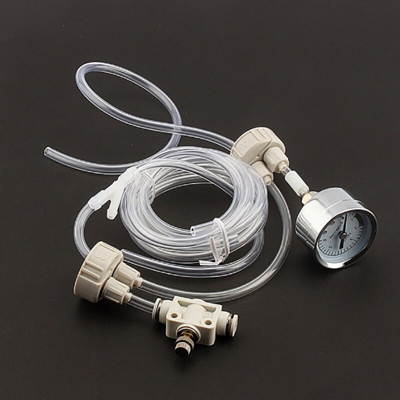 Aquarium DIY CO2 Generator System Kit with Pressure Air Adjustment Water Plant Fish Aquarium Co2 Valve Diffuser