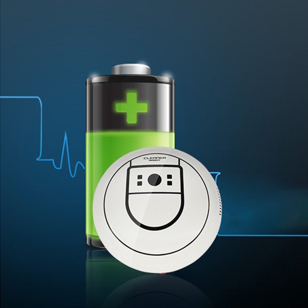 Let robotstøvsuger med stærk sugekraft og fjernbetjening superstøjsvag, ultratynd kropsafbryder