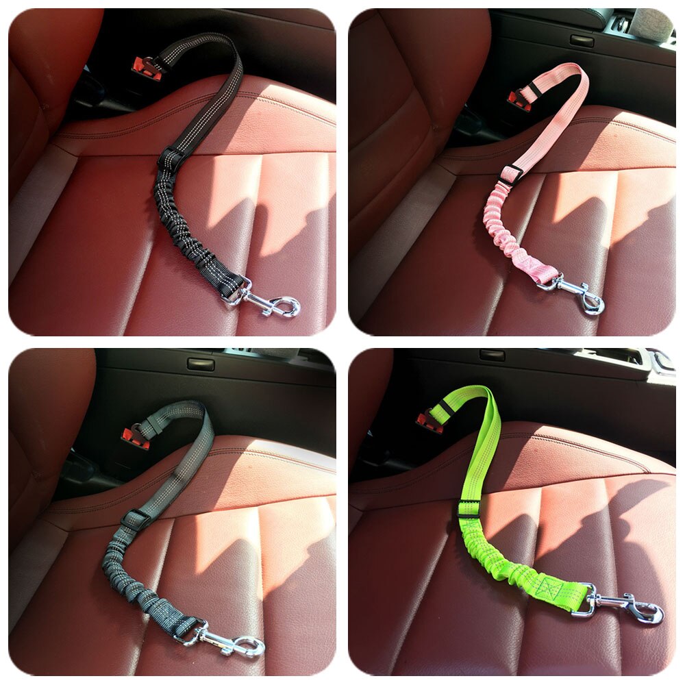 Huisdier Auto Reflecterende Elastische Gordel Hond Auto Kussen Eeat Riem Hond Keten Multifunctionele