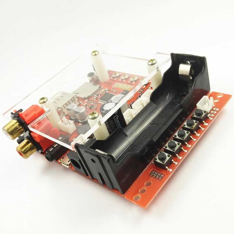 ATORCH ABS 18650 Battery box Plastic DIY Tester Holder Case Storage Box for 1X 18650 power bank 3.7V&quot; with Hard Pin