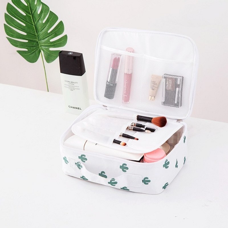 SAFEBET Brand Multifunction Organizer Big capacity Waterproof Portable Cosmetic Bag Man Women Travel Necessity Beauty Makeup Bag: A6