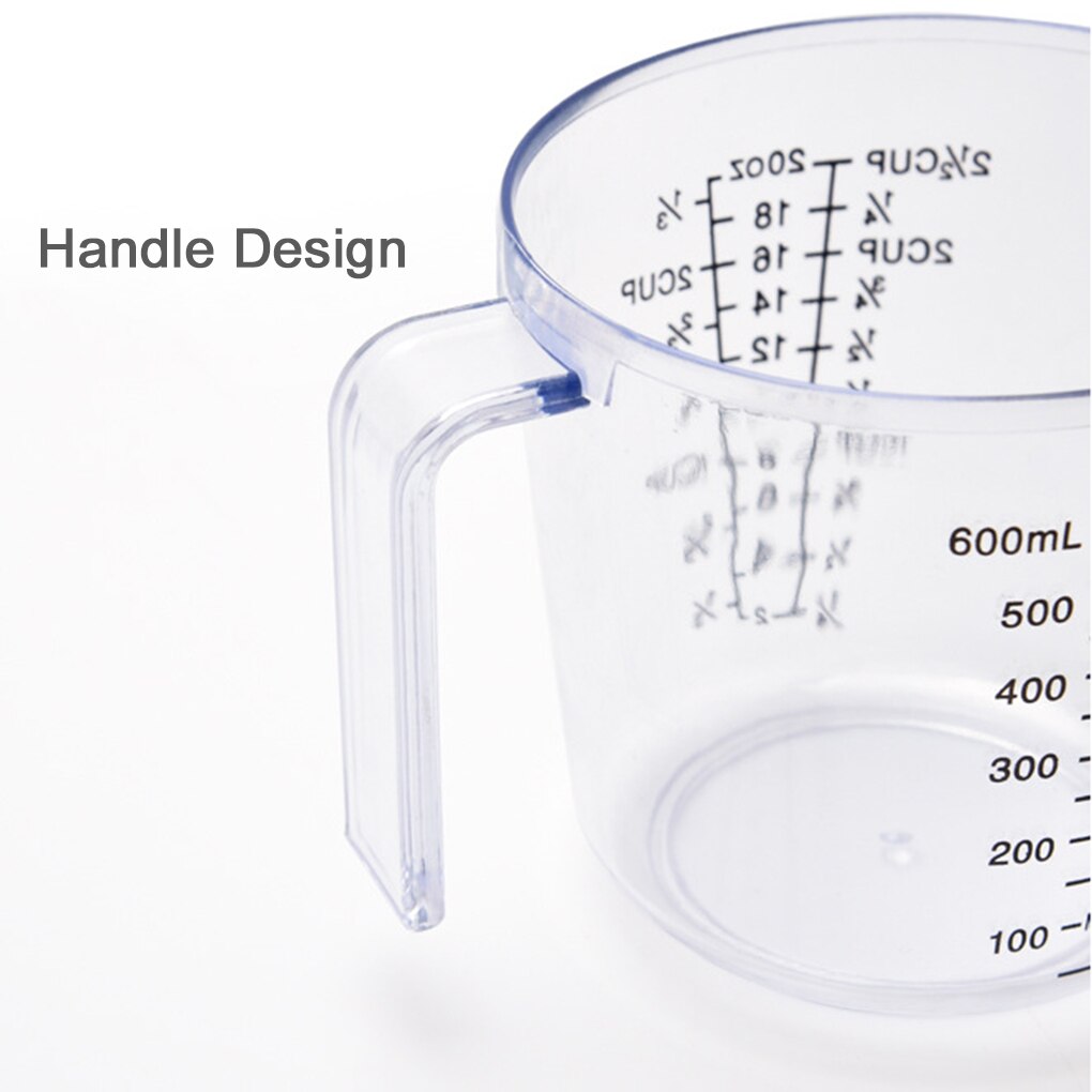 Plastic Measuring Cups Multi Measurement Baking Cooking Tool Liquid Measure Jug Container