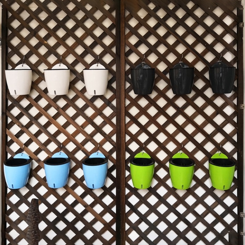 Lui Water Pot Muur Succulent Groene Plant Muur Opknoping Plastic Verdikte Muur Ingemaakte Hydrocultuur Pot