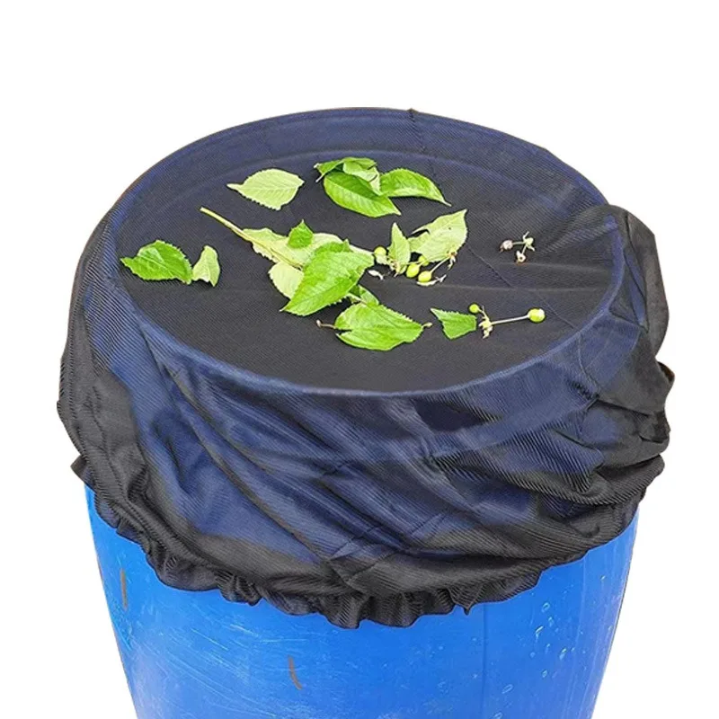 Mesh Cover Netting Voor Regentonnen Tankdeksel Wateropvang Emmers Cover Tuinbenodigdheden Tuinaccessoires Regenopvanggereedschap