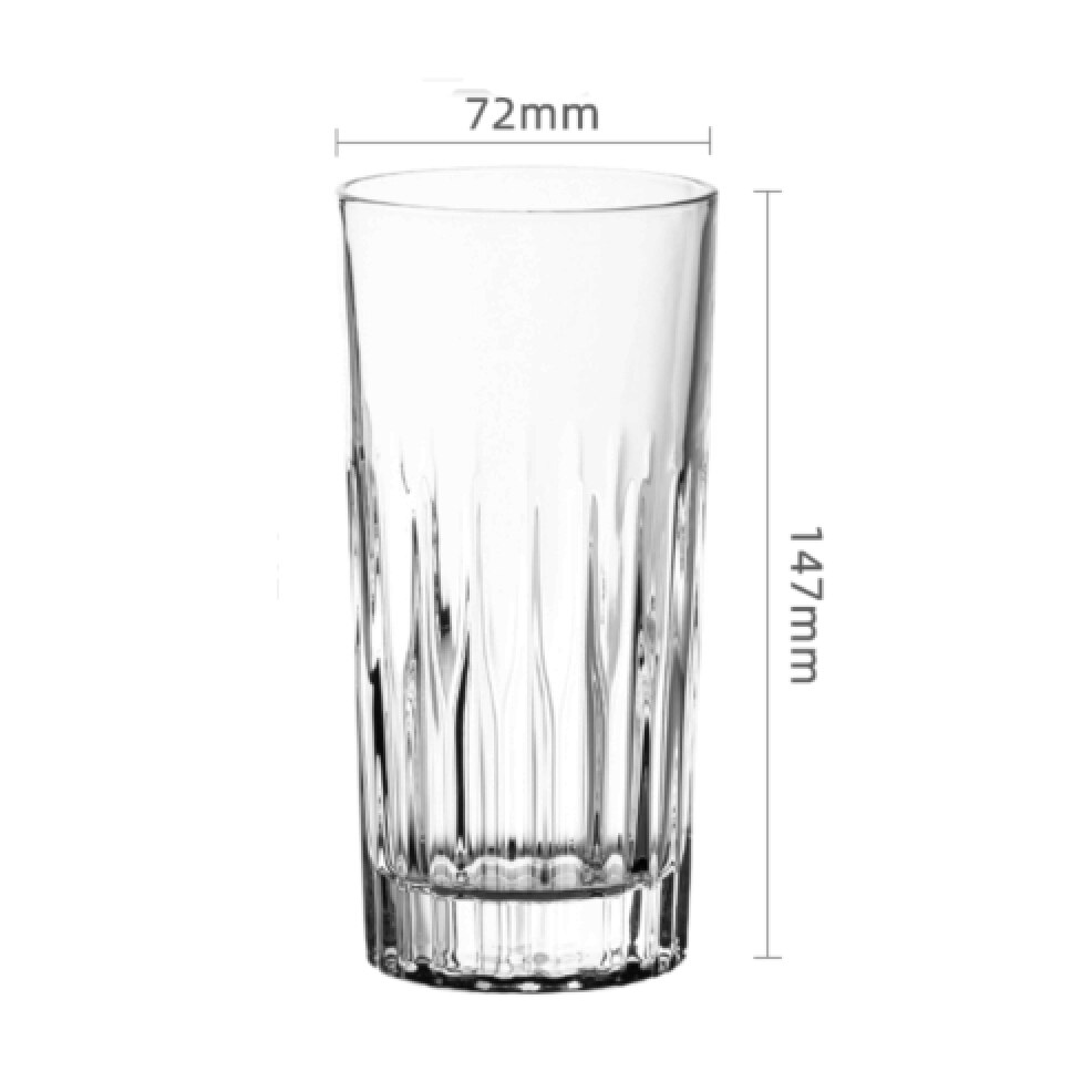 Vaso de vidrio Mojito HighBall, vasos de Bar, vasos de vidrio para agua, jugo, cerveza, bebidas, cócteles