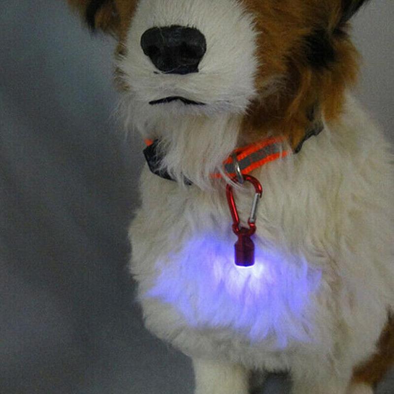 LED pet light luminous pendant LED pet small flashing light quickly find pets