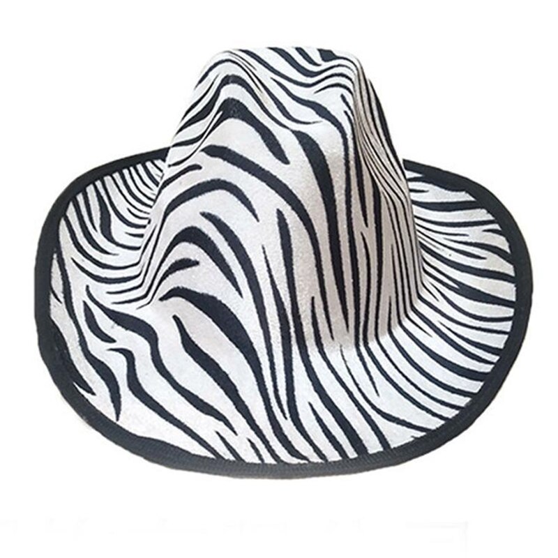 Jazz Rapper Hat Hip Hop Western Cowboy Hat Retro Jazz Hat Sun Prot... – Grandado