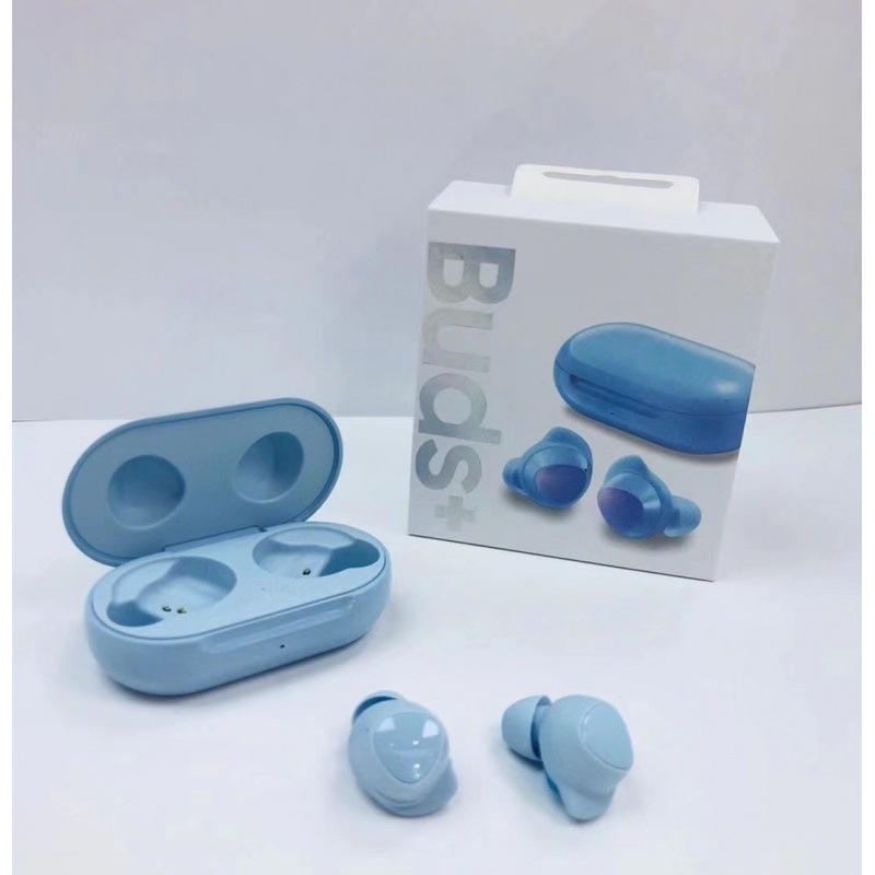 R175 is lämpliga för galaxy buds+true wireless bluetooth-hörlurar med dubbla öron-i-örat bluetooth-hörlurar: Blå