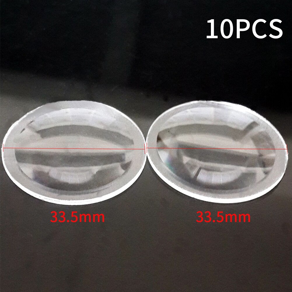 10 pièces de rechange pratiques VR HD, lentilles transparentes, convexes, focales asphériques, 3D, professionnelles, pour Google Cardboard