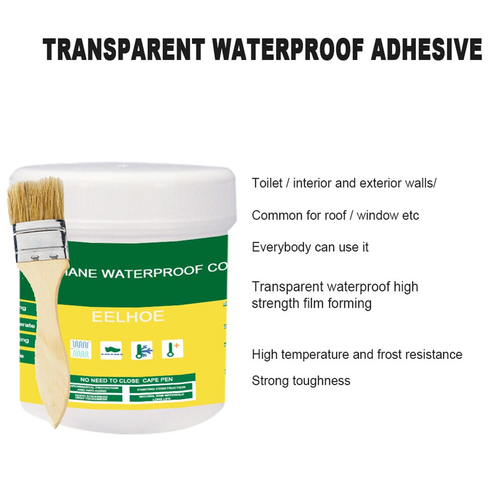 Scellant innovant pâte puissante polyuréthane étanche à l'eau revêtement adhésif Agent pour maison salle de bain toit puissant mastic