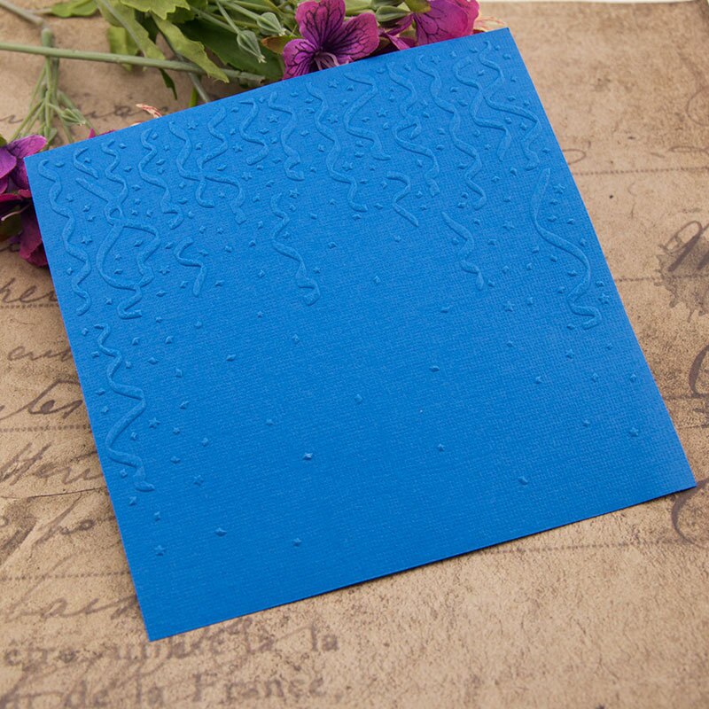 Celebrate Plastic Embossing Folders for DIY Scrapbooking Paper Craft/Card Making Decoration Supplies