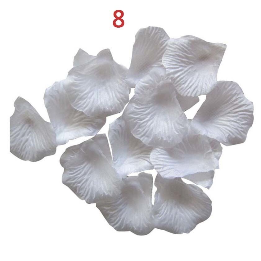 Wedding Rose Petals 100pcs/lot Decorations Flowers Polyester Wedding Rose Artificia: Z8
