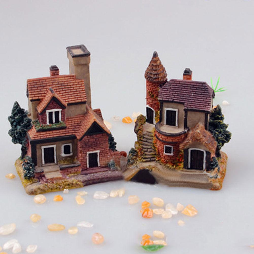 Miniatuur Huis Fairy Tuin Micro Landschap Home Decoratie Hars Ambachtelijke Decor