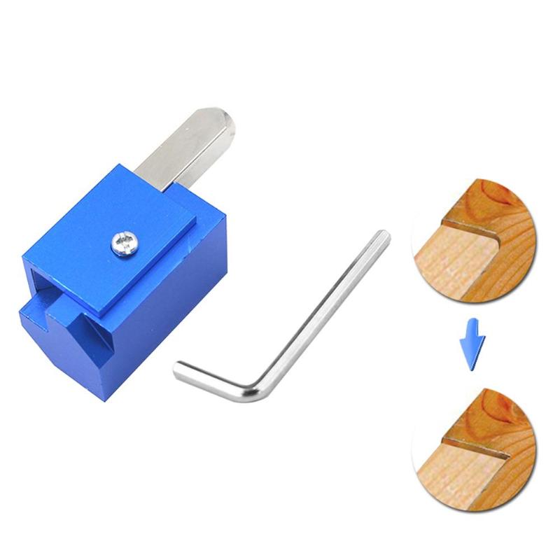 Quick Cutting Wood Carving Corner Chisel Square Hinge Recesses Mortising Right Angle Carving Chisel for Woodworking Tool: Blue