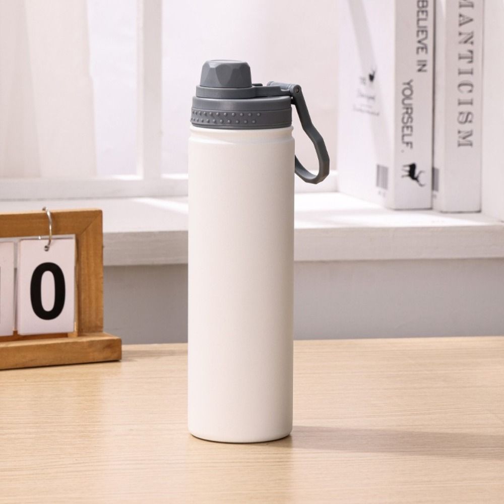 Taza Termo al vacío de acero inoxidable, taza aislante minimalista a la , taza de café de gran capacidad de 750ml para coche