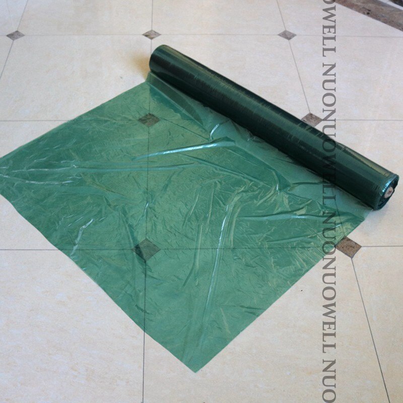 Hi 520m²/Roll 0.02mm Green Plastic Film Agriculture Greenhouse Vegetable Ginger Planting Mulch Film Width 1~2m