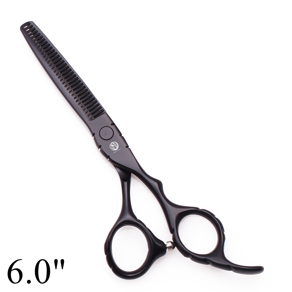 Professionele Kapper Schaar 5.5 "6" Roestvrij Kappers Knippen Schaar Dunner Schaar Haar Schaar Set Z1010: YELLOW