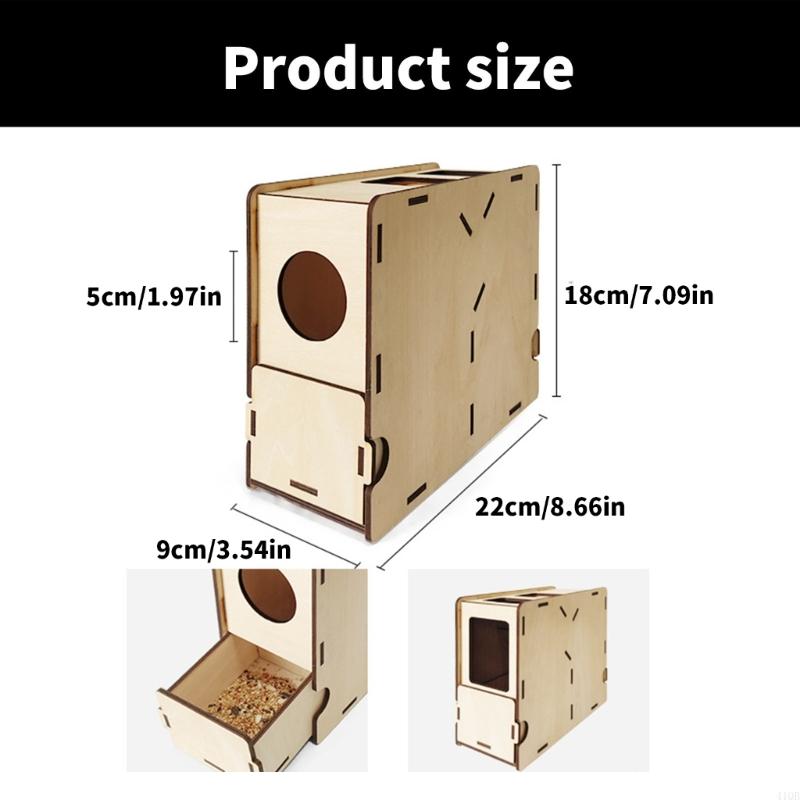 Bird Seed Blower Birdseed Husk Separator Box Quick Shelling Feed Grains Separator