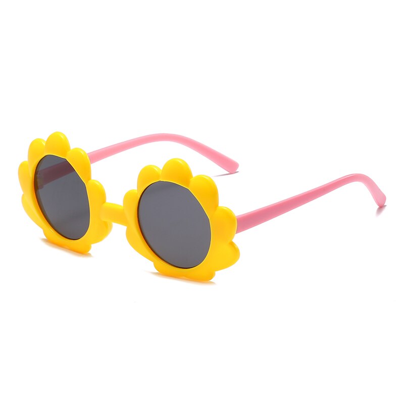 Meisjes Anti-UV400 Zonnebril Jongens Ronde Zonnebloemen Zonnebril Frame Kids Rekwisieten Kinderen Speelgoed Accessoires Outdoor