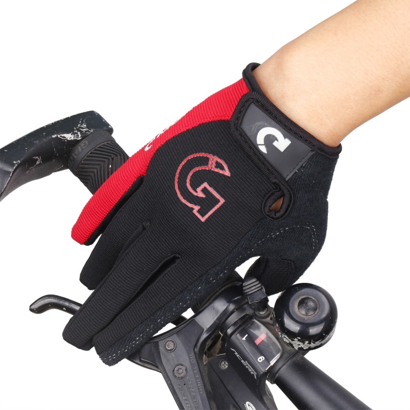 Guantes Para Bicicleta Ciclismo Transpirable Medio Dedo Guantes De
