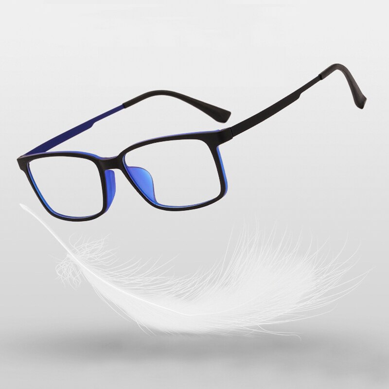 Oversized Rose Gold Metal Frame Blue Light Blocking Glasses – Anti Reflective, UV Protection